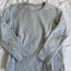 Lululemon Grey Sweatshirt Size 6